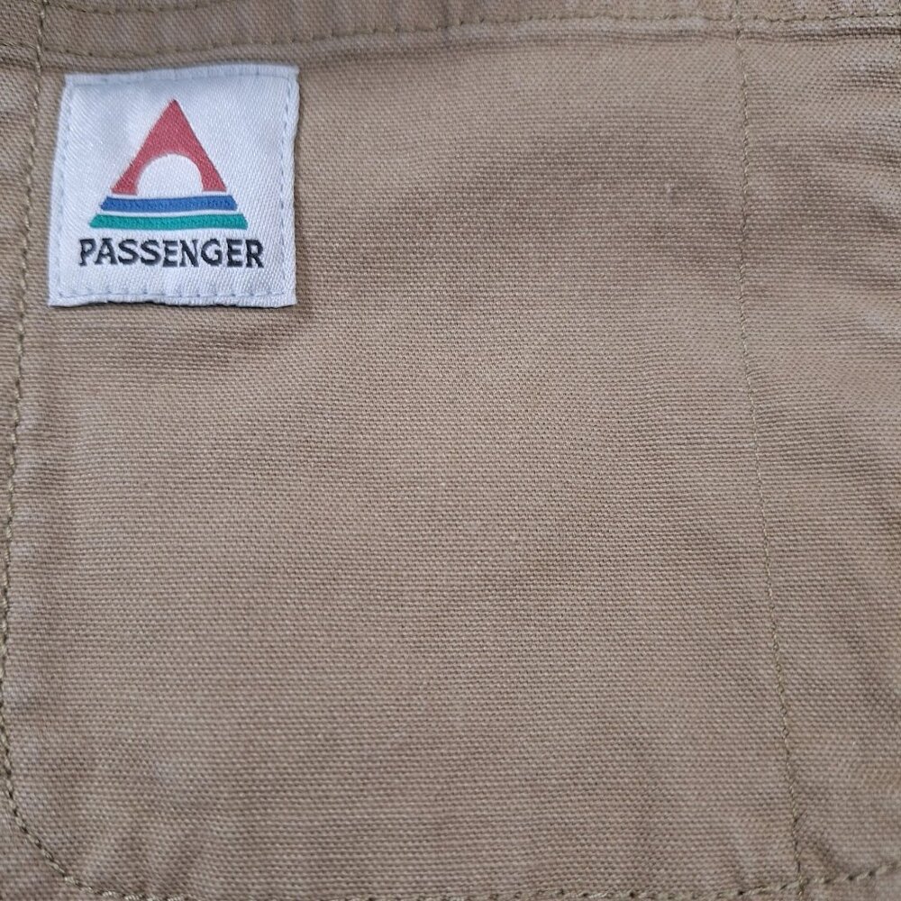 Passenger Tan Button Down Jacket Large - image 6